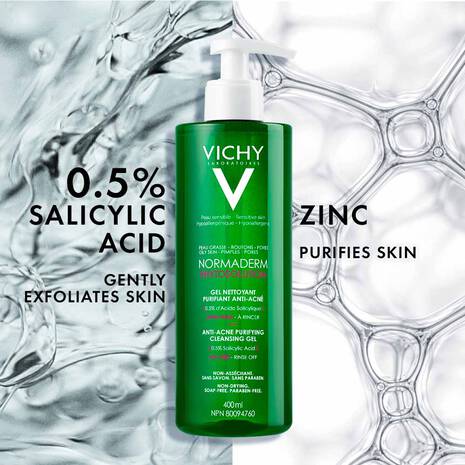 Vichy Normaderm Phytosolution Purifying Cleansing Gel 400ml