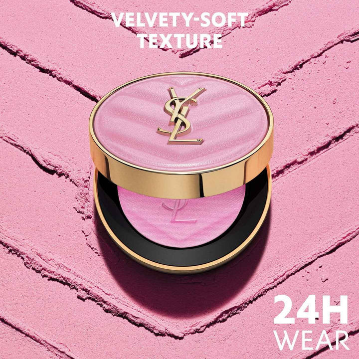 YSL MAKE ME BLUSH 24H BUILDABLE BLURRING POWDER BLUSH
