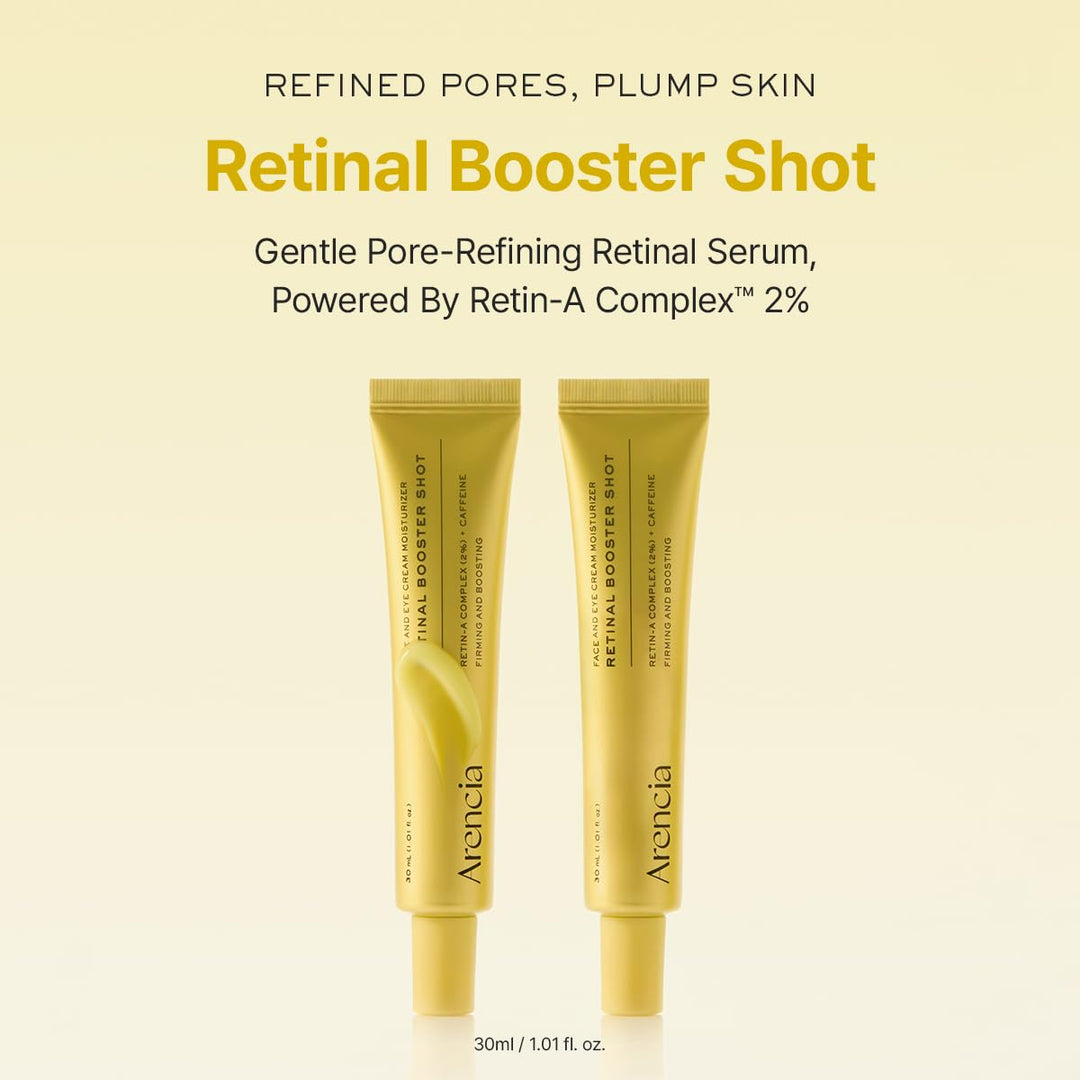Arencia Retinal Booster Shot Face & Eye Moisturizer