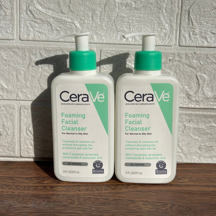 CeraVe Foaming facial  Cleanser-335 ml (Big Size)