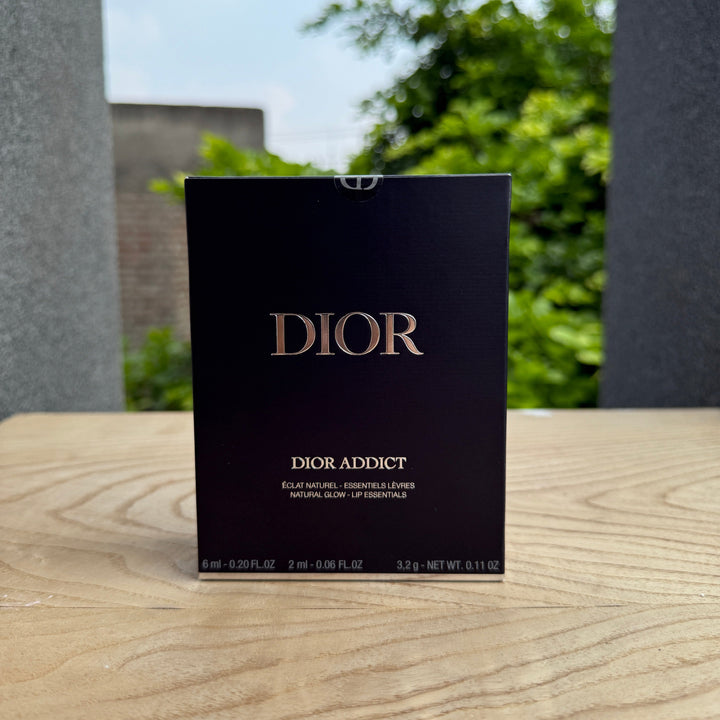 Dior Addict Lip Essentials 3pc Set + Gift Box Lip Glow & Maximizer