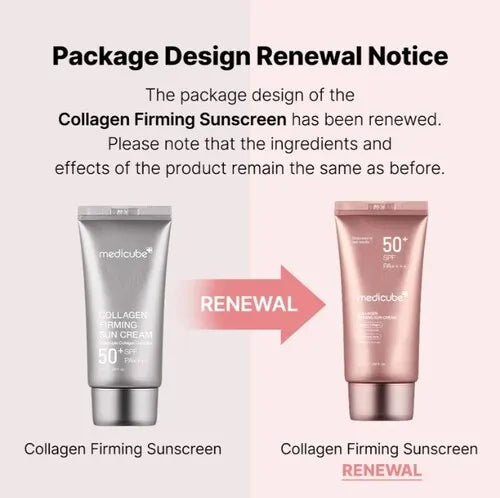 Medicube Collagen Firming Sun Cream SPF50+ PA+++ 50ml