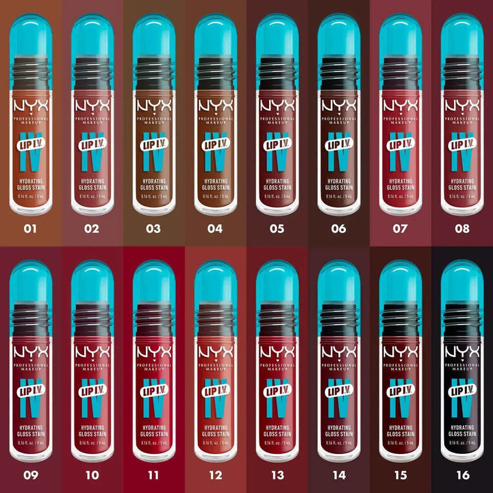nyx Lip I.V. Hydrating Lip Gloss Stain