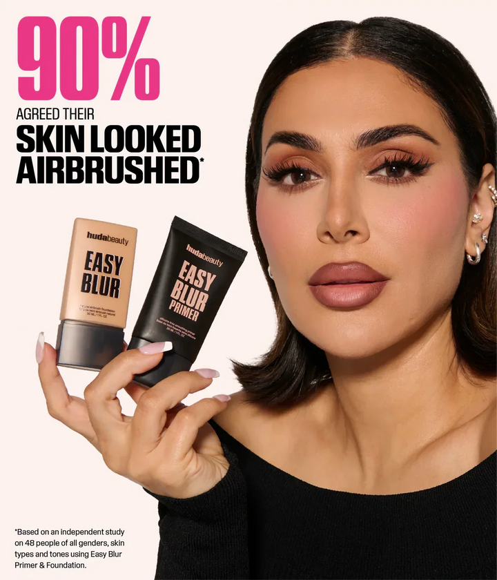 hudabeauty EASY BLUR SILICONE-FREE SMOOTHING & PORE-MINIMIZING PRIMER