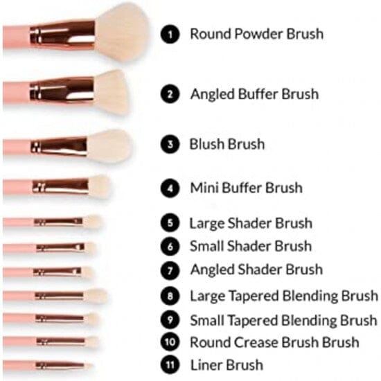 BH Weekend Vibes Brunch Bunch 11 Piece Brush Set