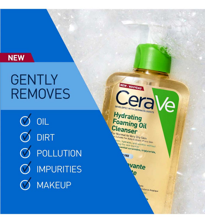 CERAVE HYDRATING FOAMING OIL CLEANSER