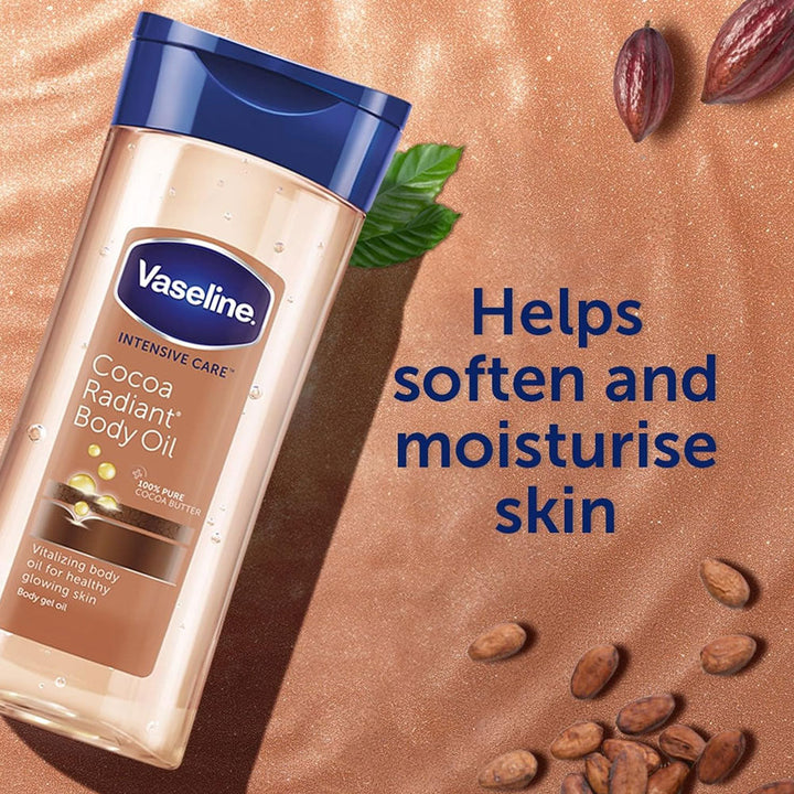 Vaseline Intensive Care Cocoa Radiant Vitalizing Body Oil 200ml